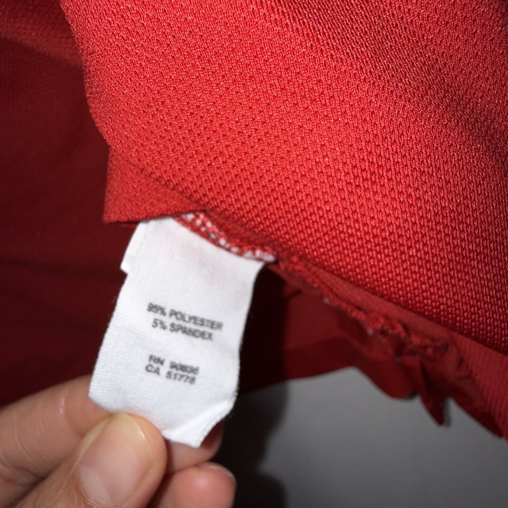 OGIO Men's Short Sleeve Golf Polo Shirt Size Size XL Red - Picture 6 of 8